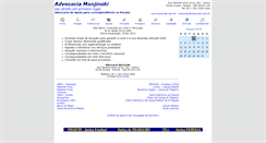 Desktop Screenshot of manjinski.com.br